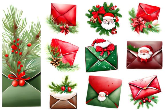 Christmas Decorative Letter Clipart & Illustrations Review