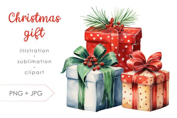 Christmas Gift Box PNG Clipart: Fresh Illustrations