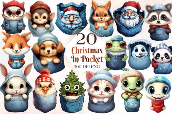 Christmas in Pocket Clipart: Illustrations Review