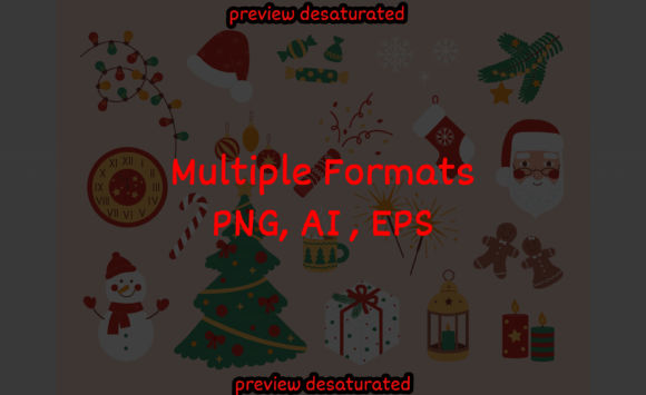 Review: Christmas Background with Elements Beige for Holiday Embroidery