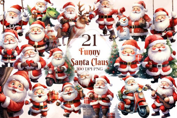 Reviewing the Funny Christmas Santa Claus Clipart