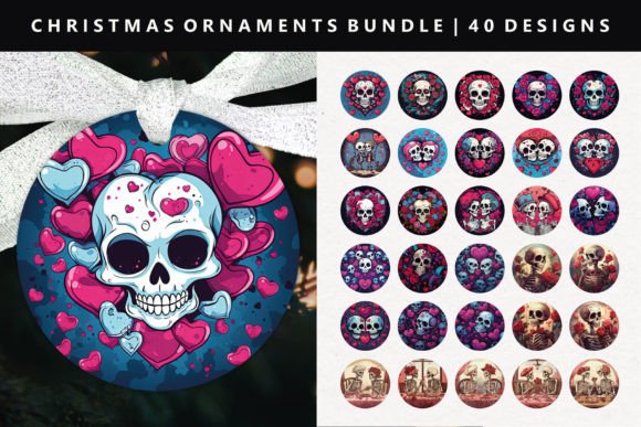 Skull Christmas Ornament Bundle: A Designer’s Review