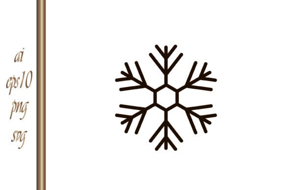 Snowflake Icon Christmas Winter Xmas Illustrations Review